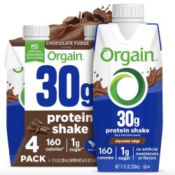 Orgain Organic Protein Shake 4-Packs